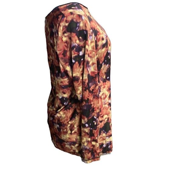 SIMPLY VERA VERA WANG Women’s Tie Dye Tunic Top Size XL Multicolored - Picture 3 of 8